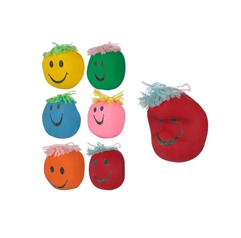 Stressball Knautschkopf assortiert
