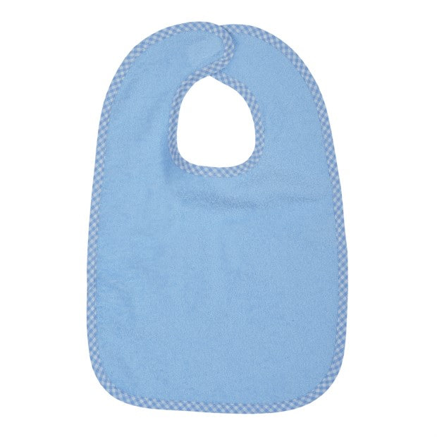 Lätzli mit Klettverschluss Hellblau