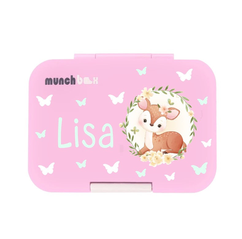 SET Znünibox Munchbox Munchi Snack mit Camelbak Kids Rosa