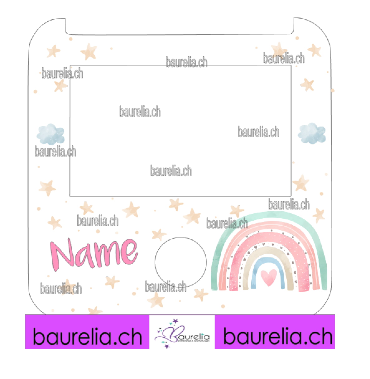 Schutzfolie Tigerbox Regenbogen 9