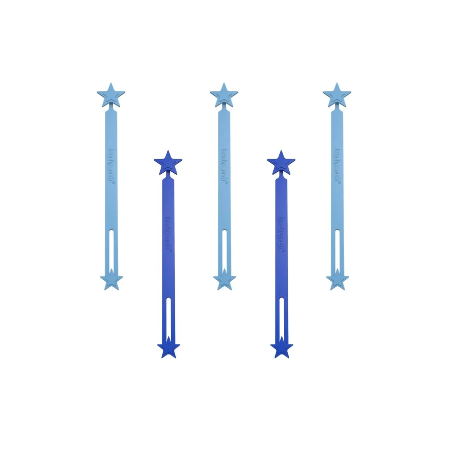 Wrap Binder Silikon Lunch Punch Blau