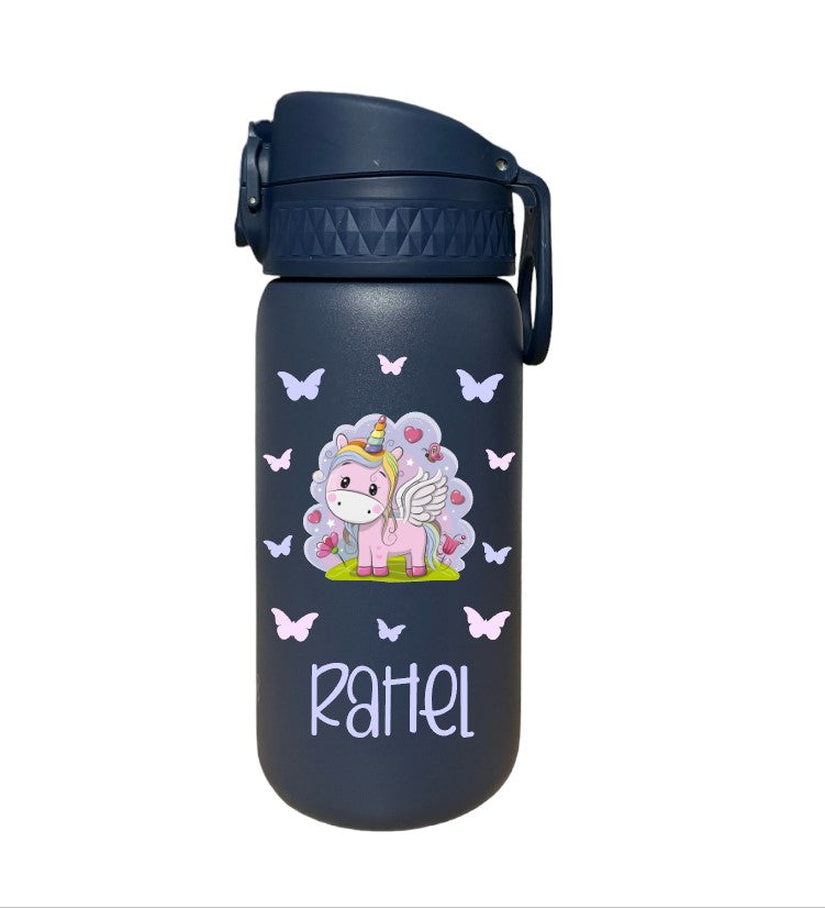 Kinder Thermosflasche Ion8 350ml Dunkelblau