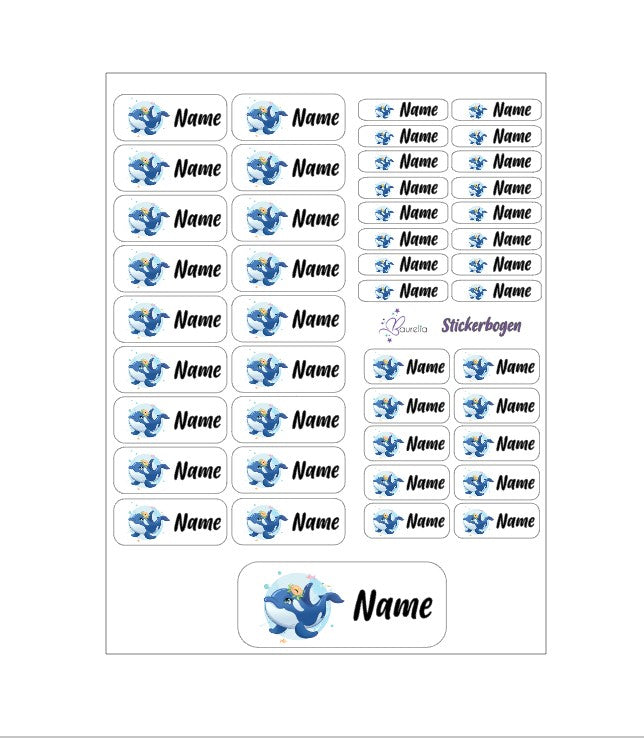 Stickerset Baurelia Orca 1