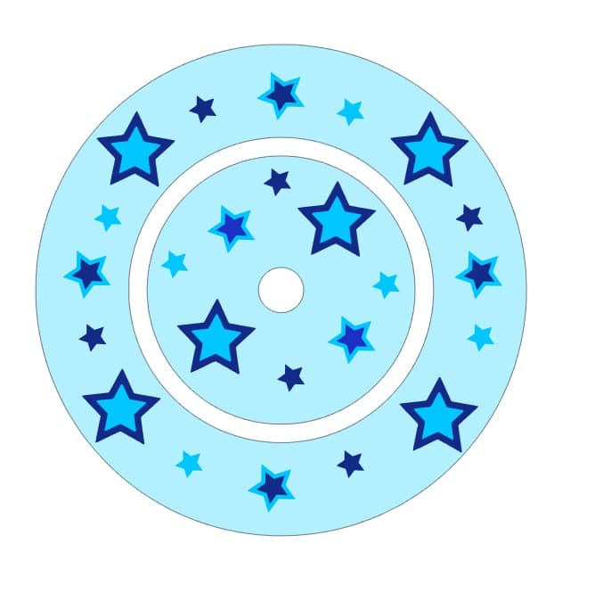 Schutzfolie Toniebox Ladestation Stern 19