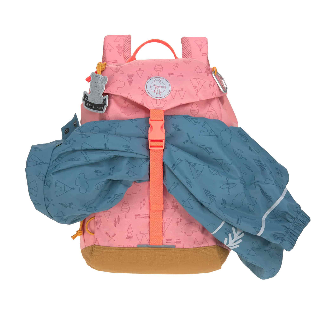 Kinderrucksack Lässig Mini Outdoor Adventure Rosa