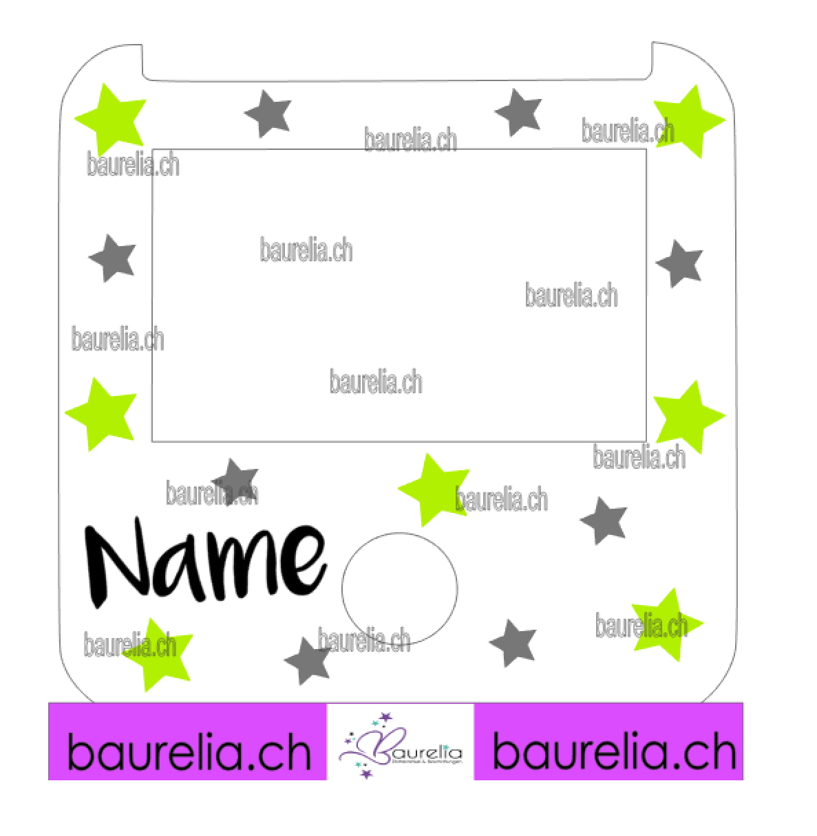 Schutzfolie Tigerbox Stern 7