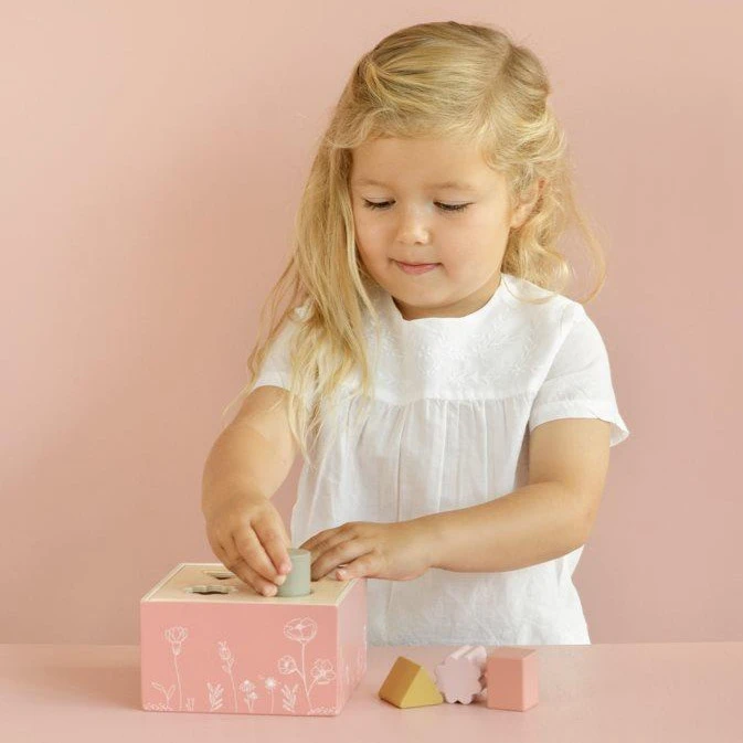 Little Dutch Holz Formen Steckspiel Rosa