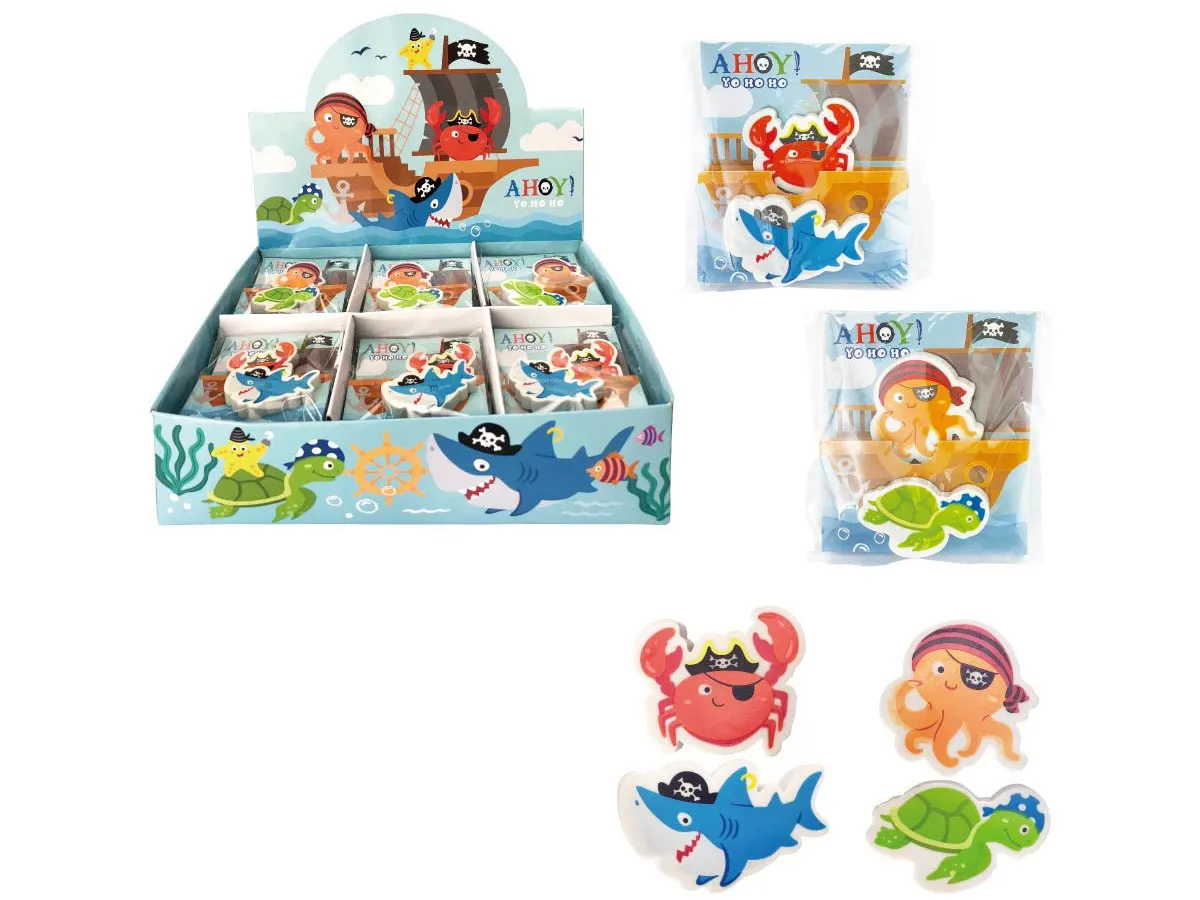 Radiergummi Meerestiere Piraten