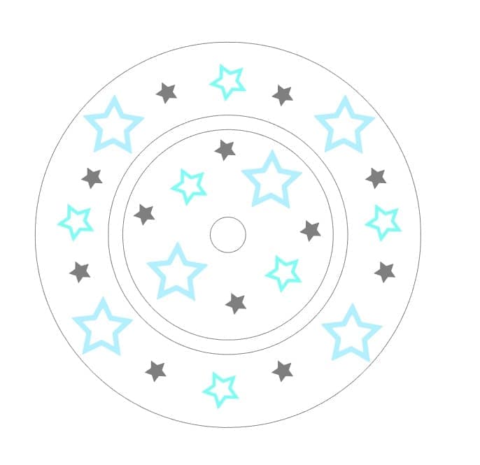 Schutzfolie Toniebox Ladestation Stern 2