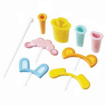 Znünibox Torune Bento Picks und Ausstecher Gesicht mit Ohren