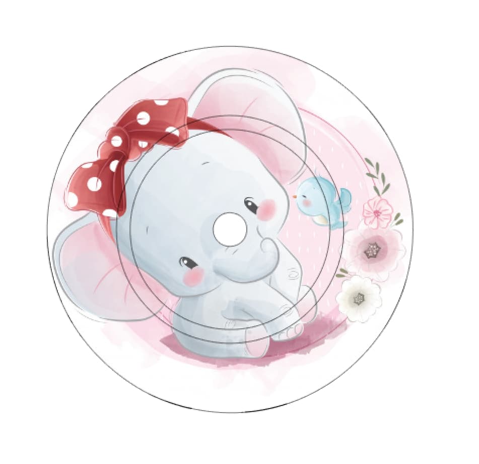 Nordroom Schutzfolie Für Toniebox Ladestation - Kratzfeste Vinylfolie Mit Tiermotiv