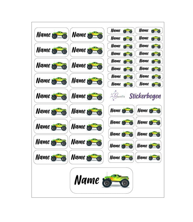 Stickerset Baurelia Auto 2