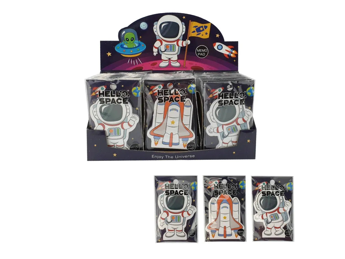 Notizblock Space assortiert