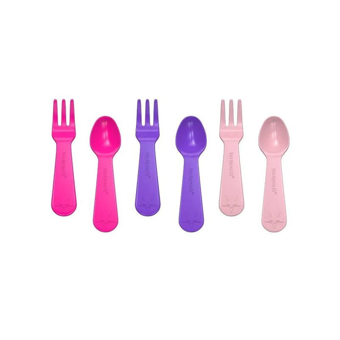 Mini Besteck Lunch Punch 6er Set Pink