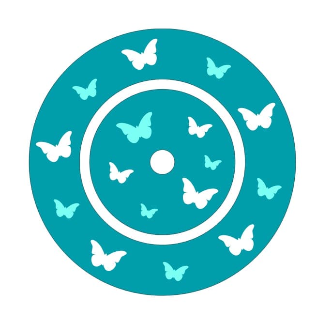 Schutzfolie Toniebox Ladestation Schmetterling 10