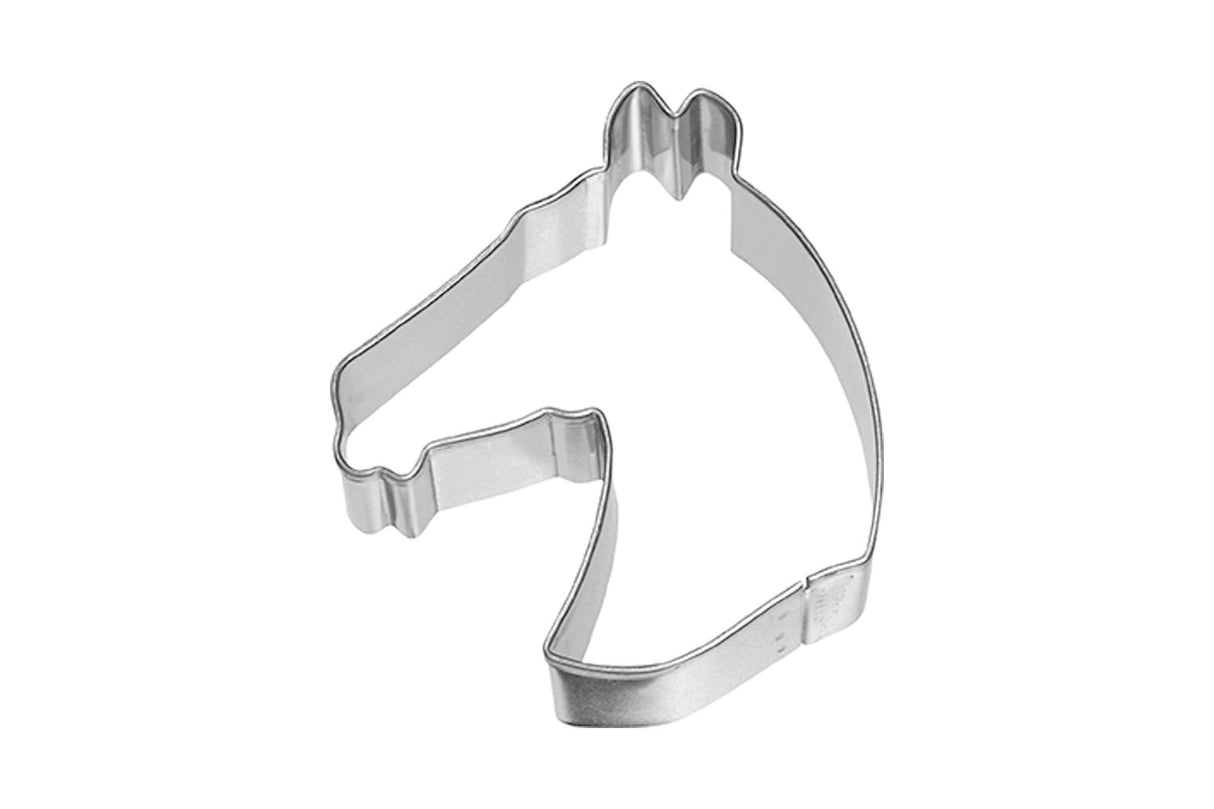 Edelstahl Ausstechform Pferdekopf