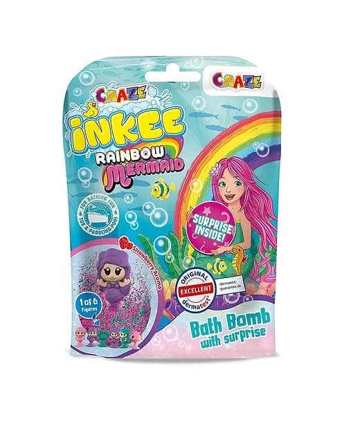 CRAZE Überraschungsbadekugel Meerjungfrau