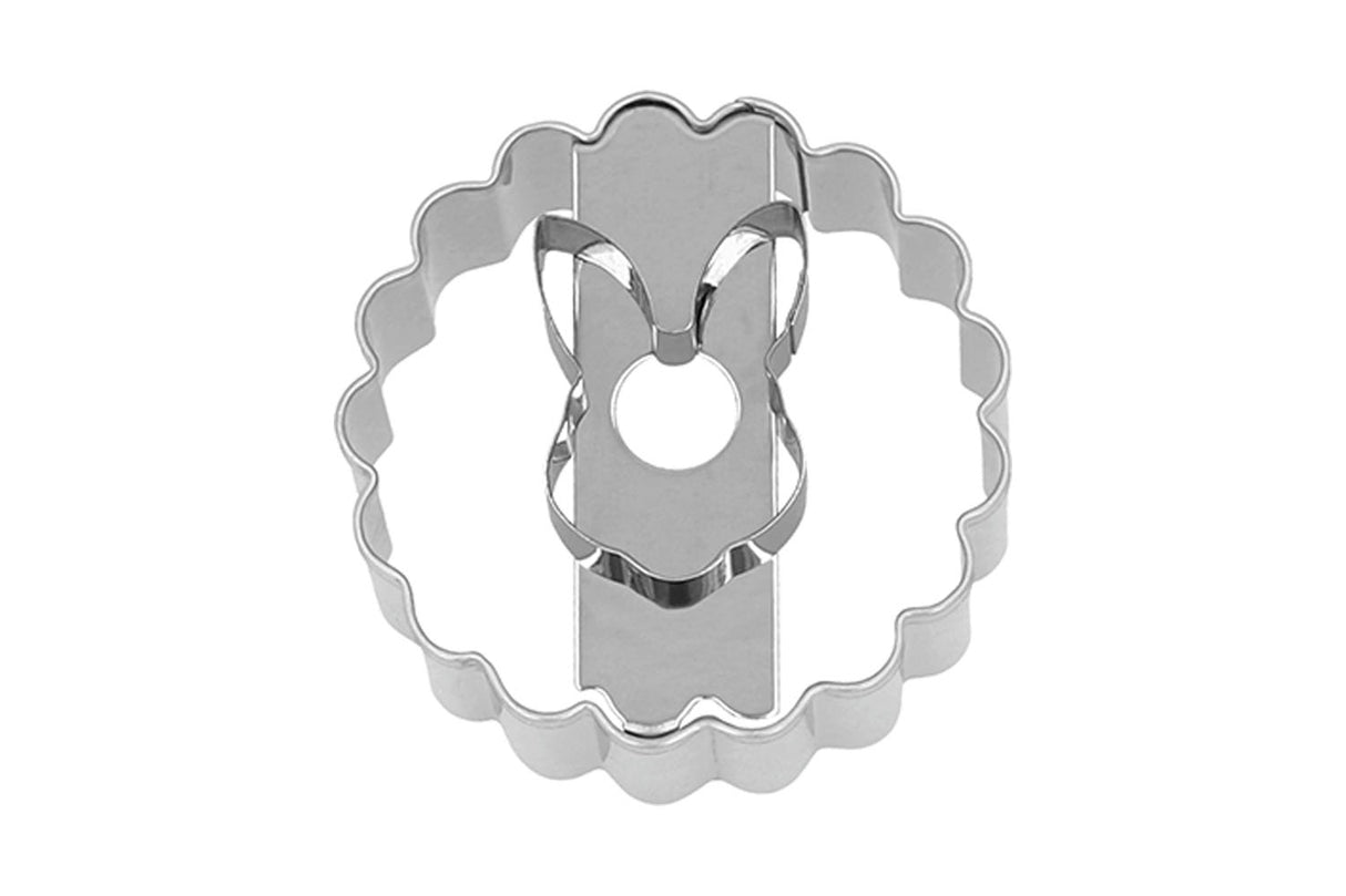 Edelstahl Ausstechform Spitzbub Hase