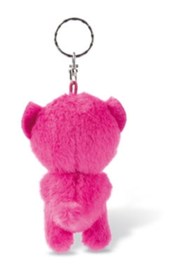 Schlüsselanhänger Plüsch Glubschi Bär Pink