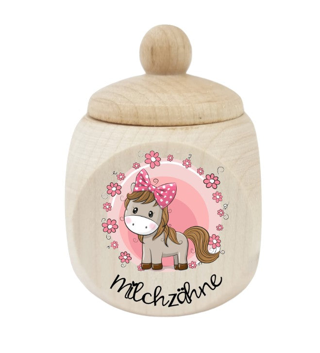 Milchzahndose Pferd 3