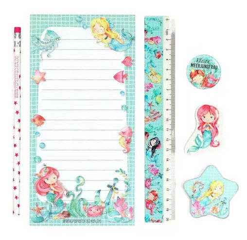 Schreibset Gross Meerjungfrau