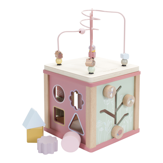 Little Dutch Motorikwürfel Pink