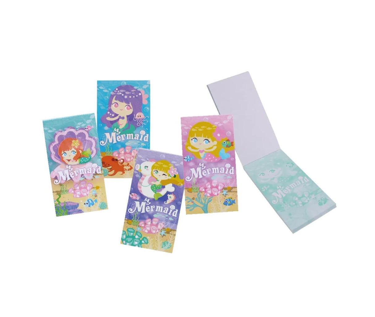 Notizblock Meerjungfrau assortiert