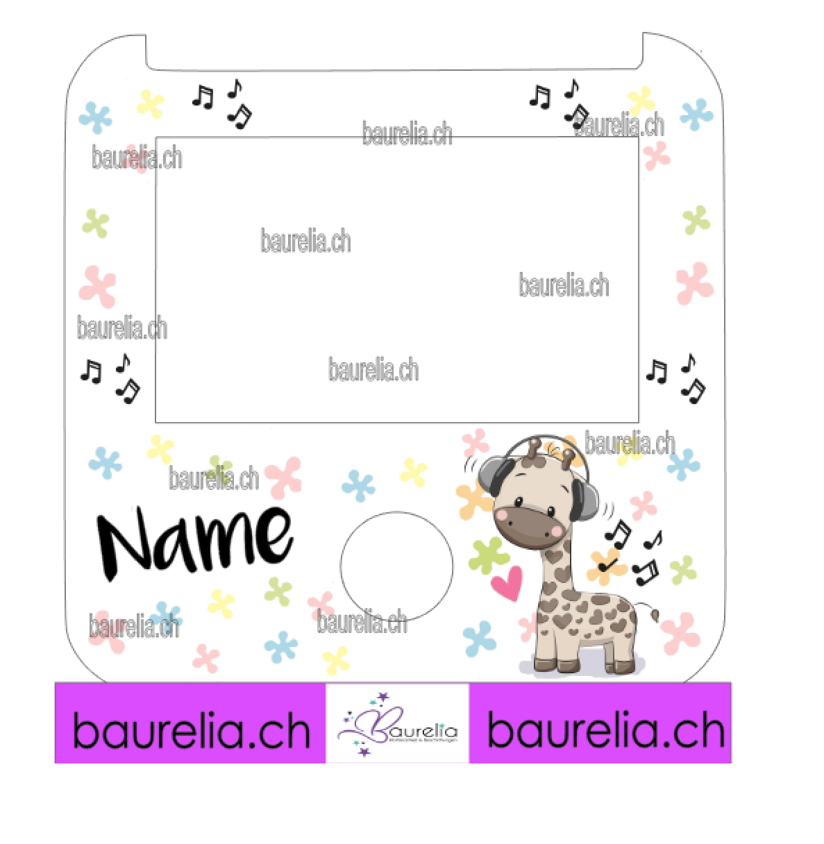 Schutzfolie Tigerbox Giraffe 1