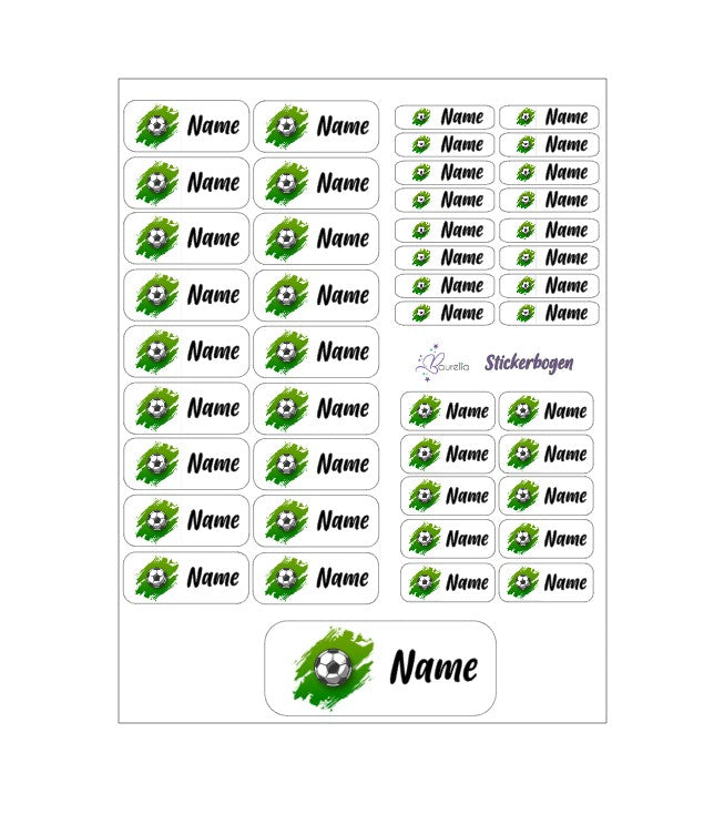 Stickerset Baurelia Fussball 3