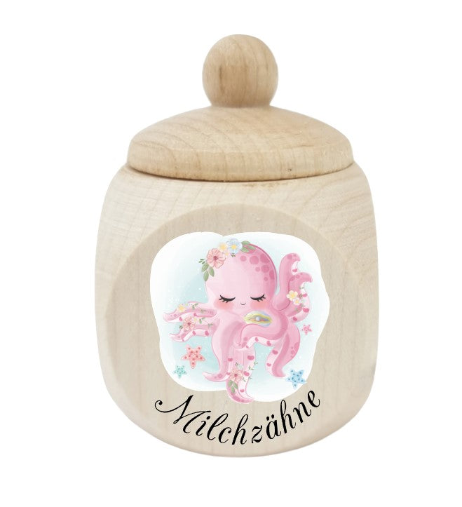 Milchzahndose Tintenfisch 1
