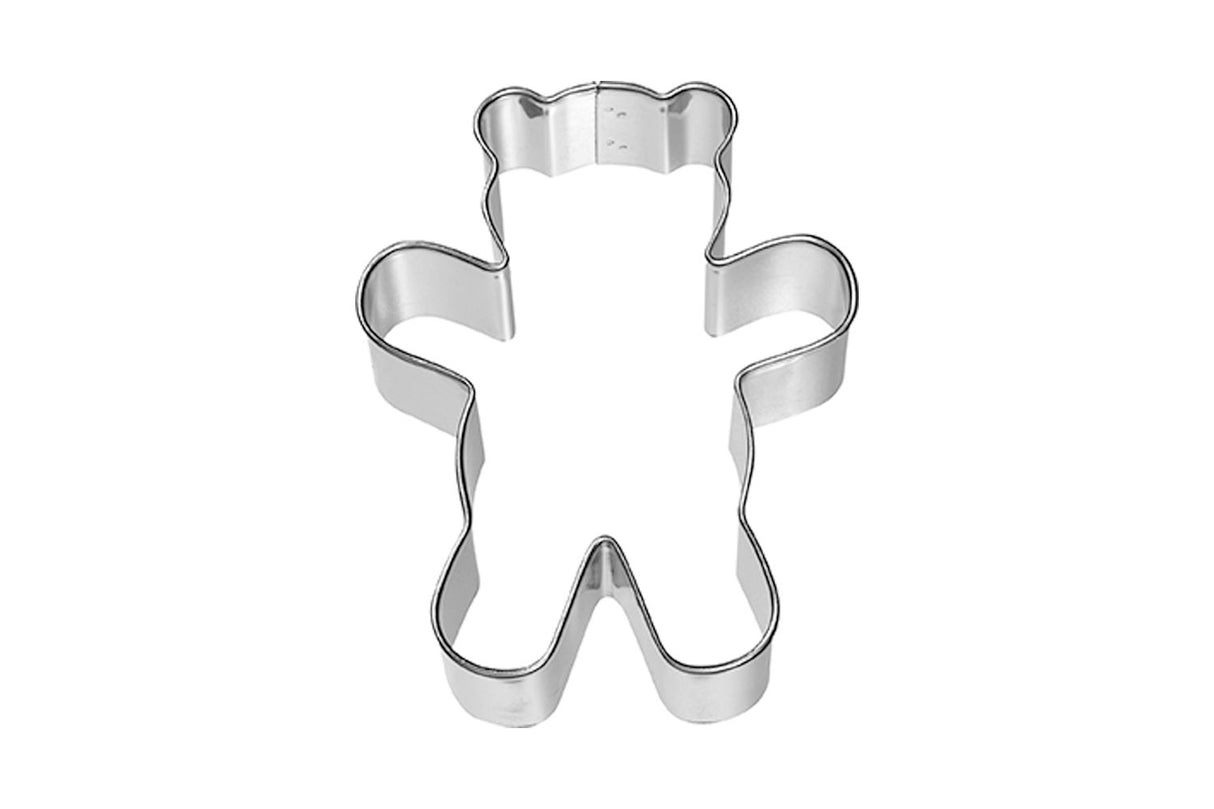 Edelstahl Ausstechform Teddybär