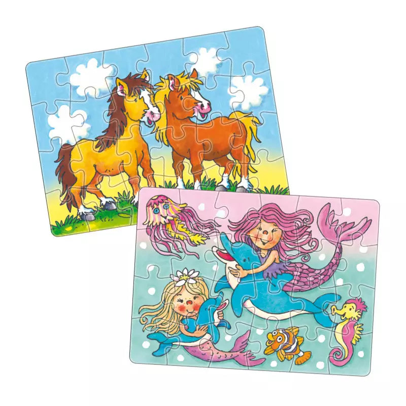 Mini Puzzle 24 Teile - assortiert