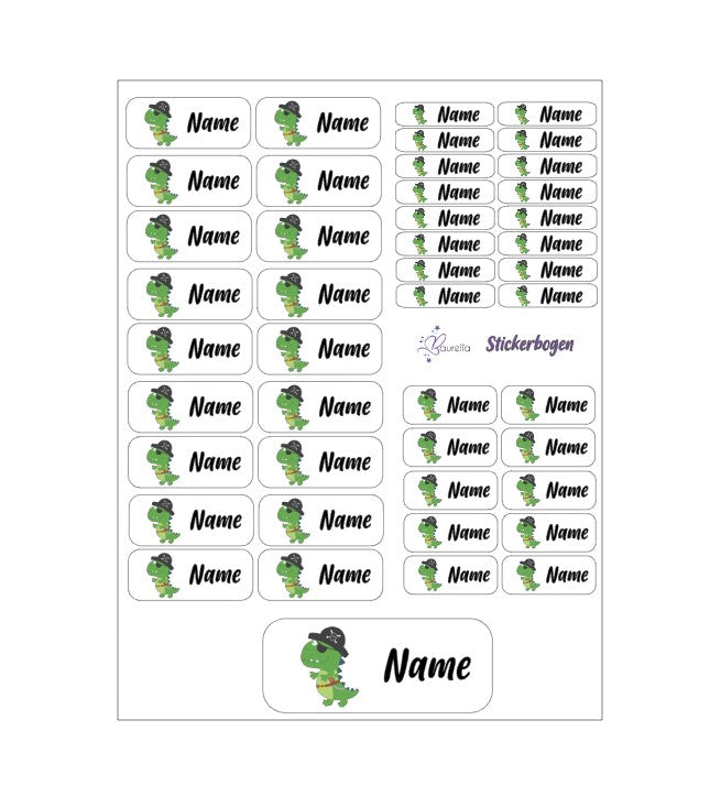 Stickerset Baurelia Dino 3