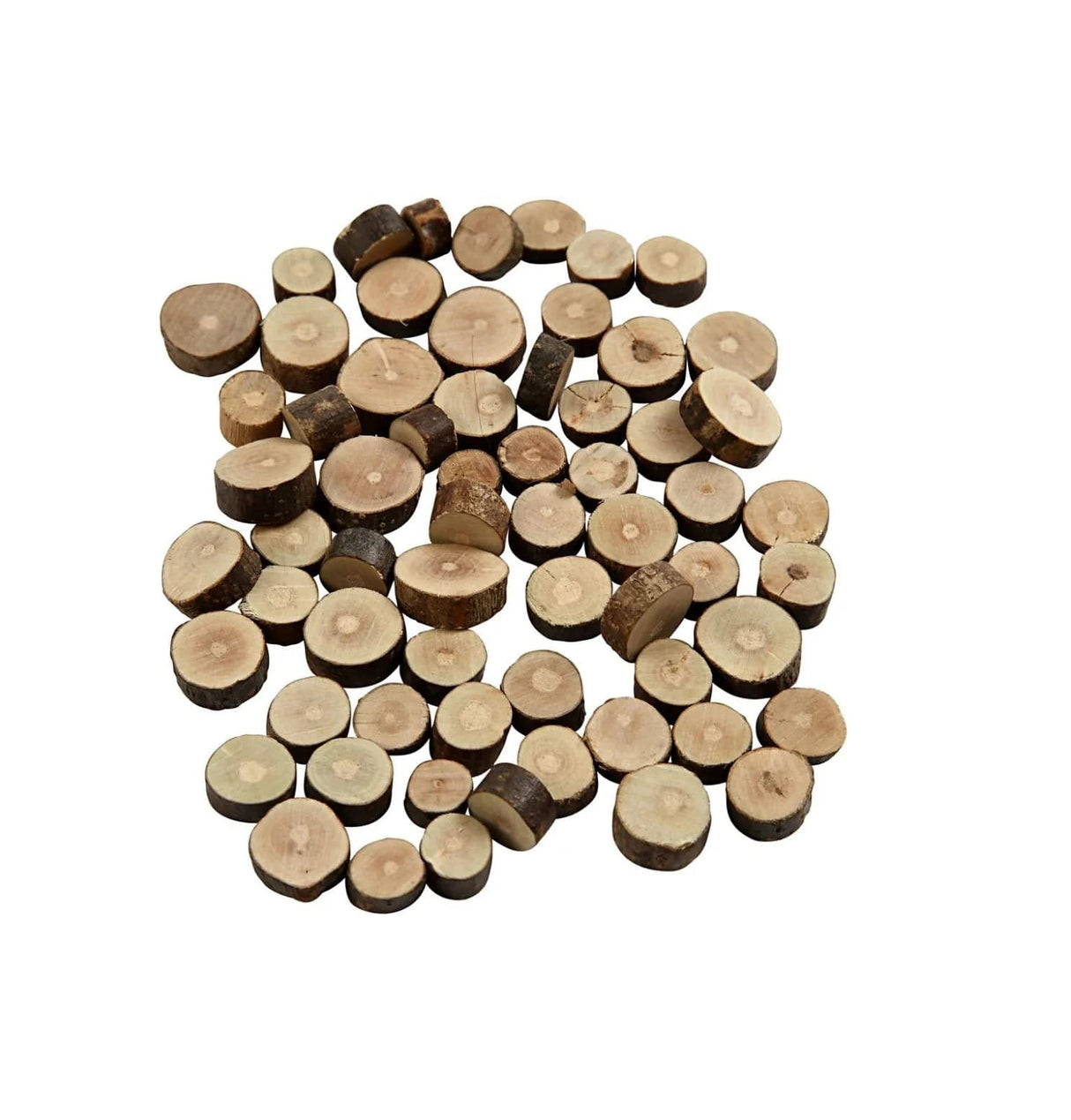 Wichtelzubehör Holzscheiben 1-1.5cm