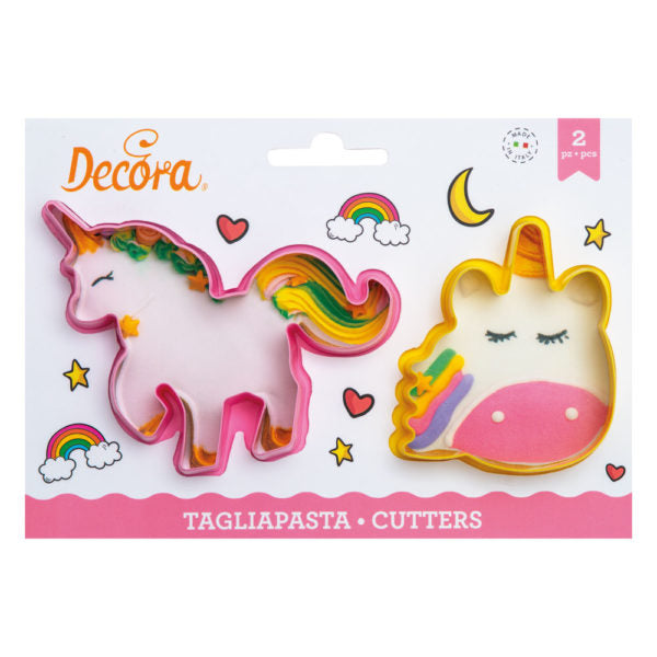 Ausstechformen Set Decora Einhorn