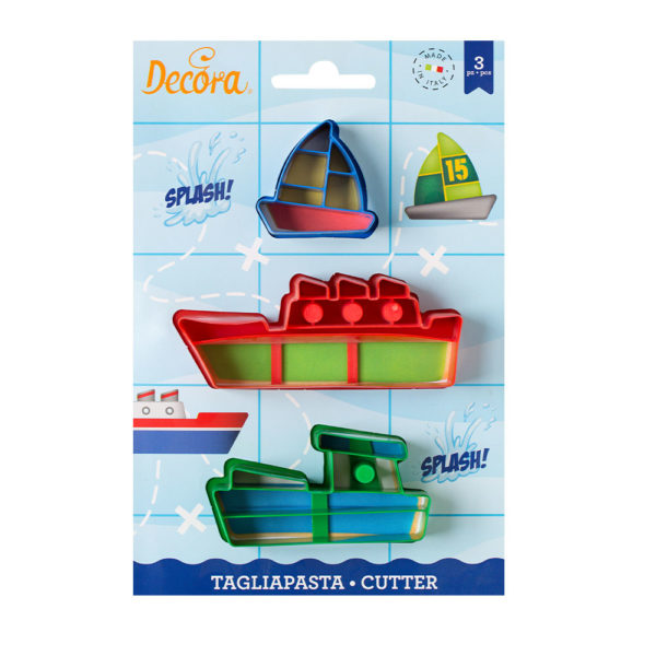 Ausstechformen Set Decora Boote