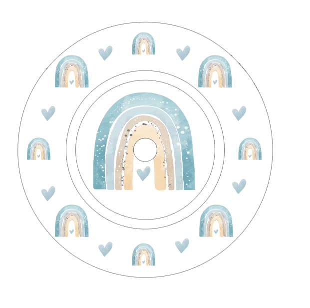 Schutzfolie Toniebox Ladestation Regenbogen 1