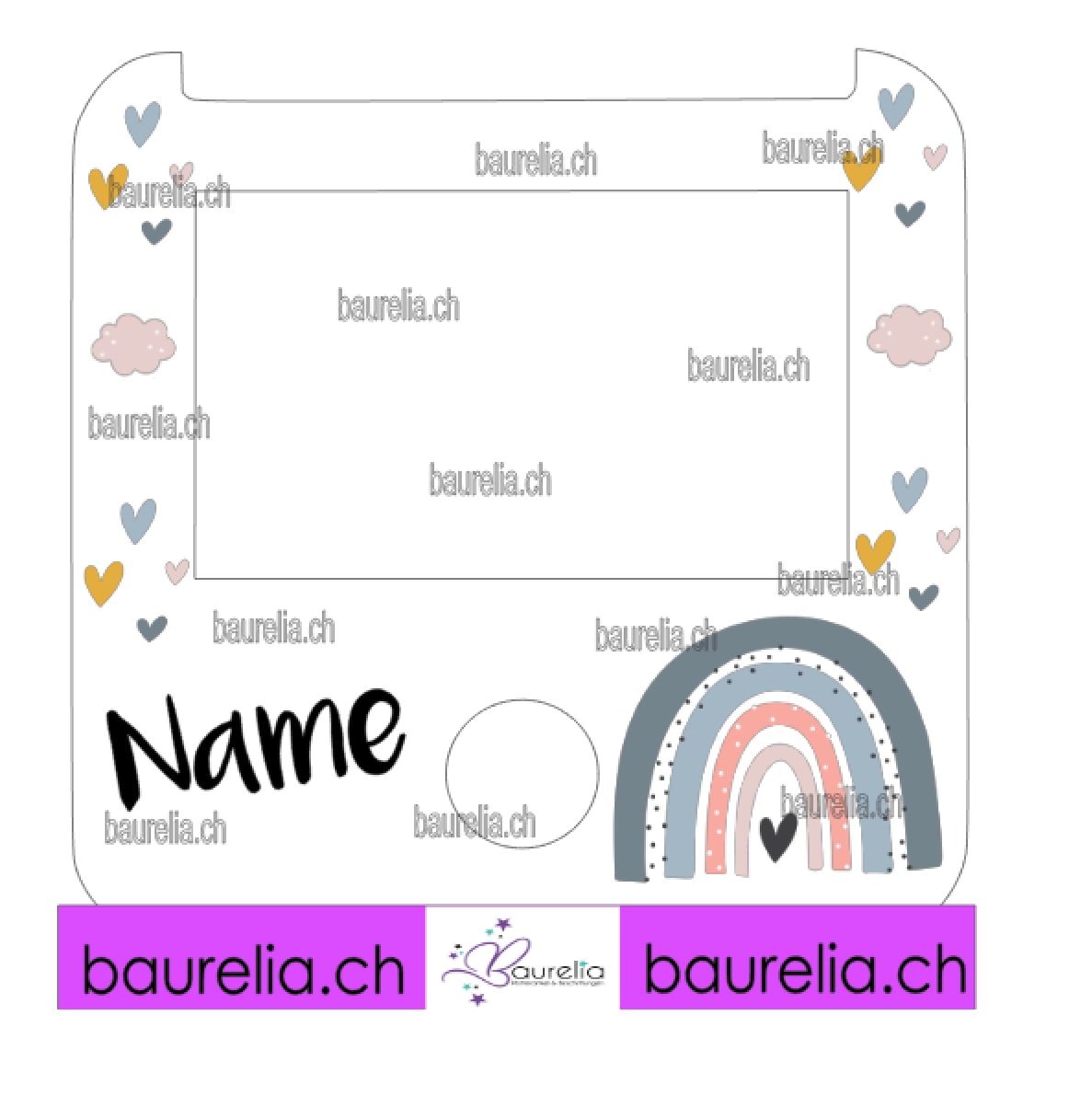 Schutzfolie Tigerbox Regenbogen 2