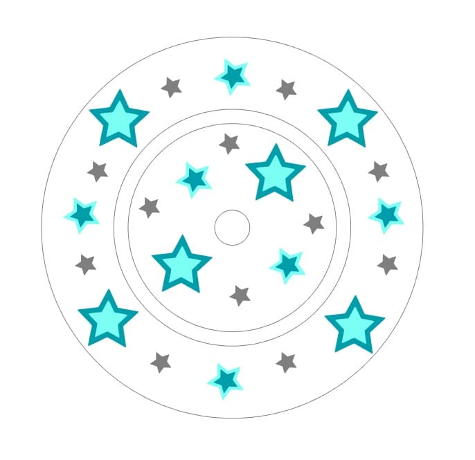 Schutzfolie Toniebox Ladestation Stern 16