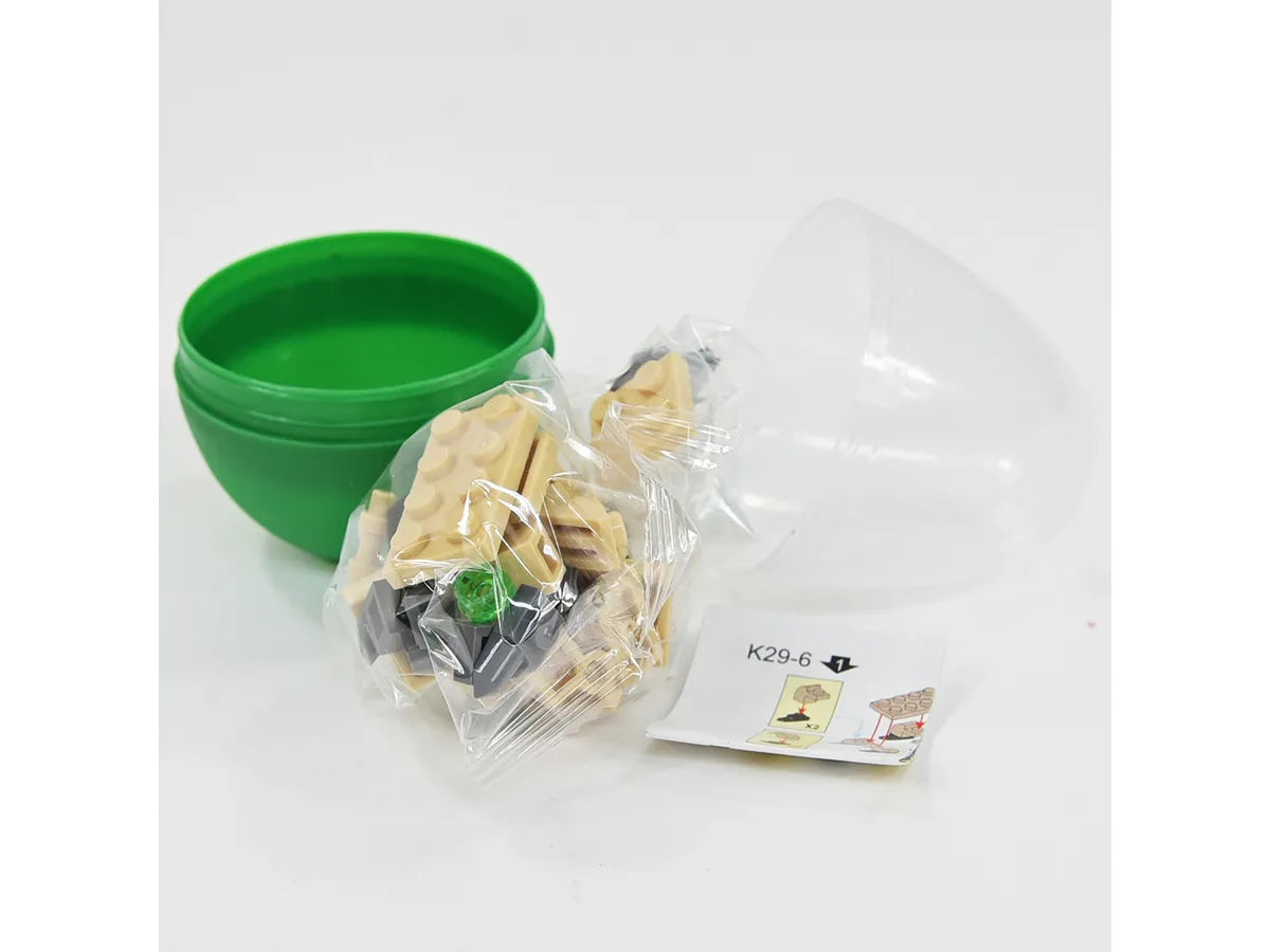 Dino Überraschungsei mit Bausteinen