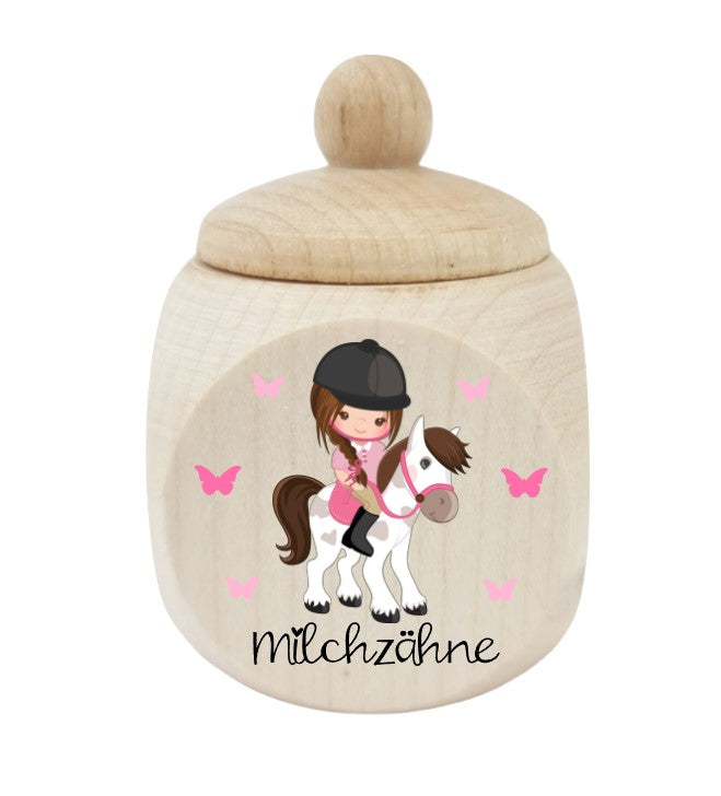 Milchzahndose Pferd 7