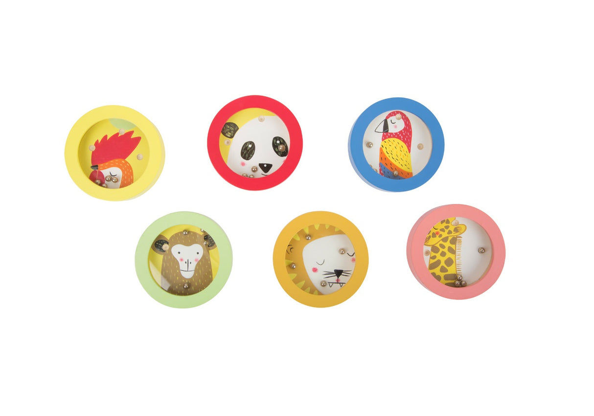 Geduldspiel aus Holz Tiere assortiert