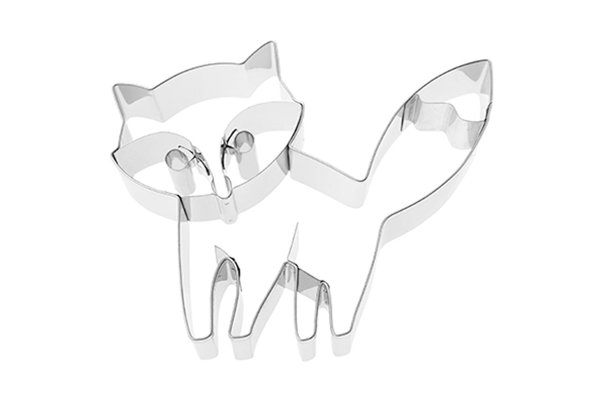 Edelstahl Ausstechform Fuchs mit Prägung