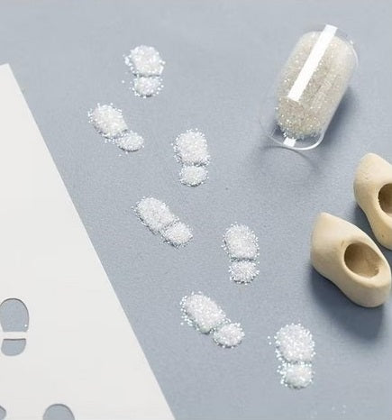 Wichtelzubehör Bastelset Schuhe und Spuren