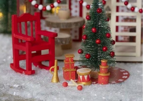 Wichtelzubehör Set für Wichtelhaus Nature