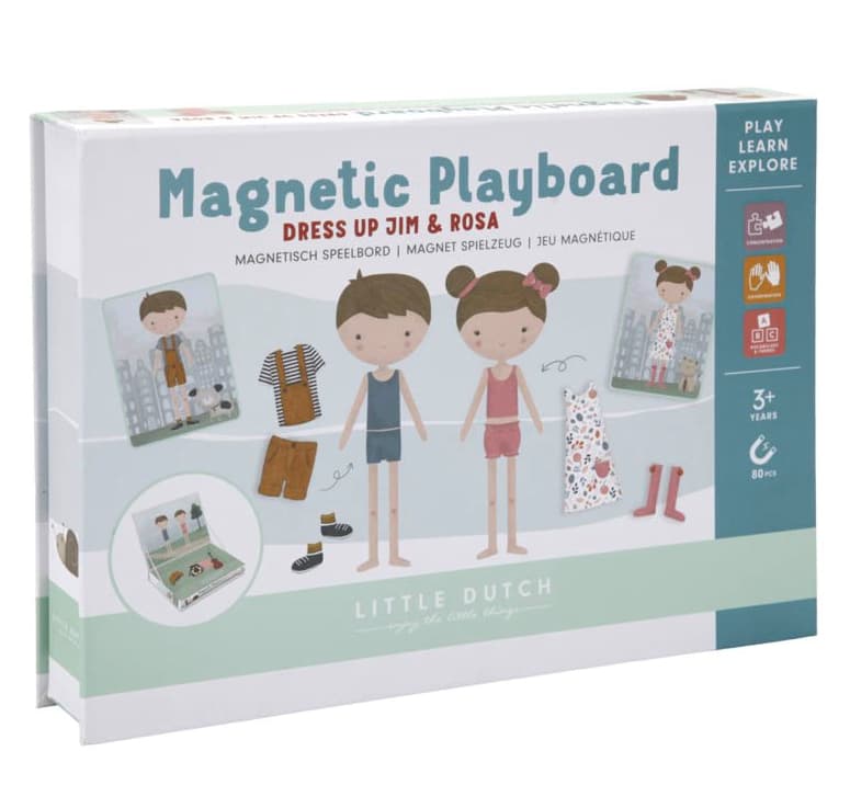 Little Dutch Magnetisches Spielboard Jim und Rosa