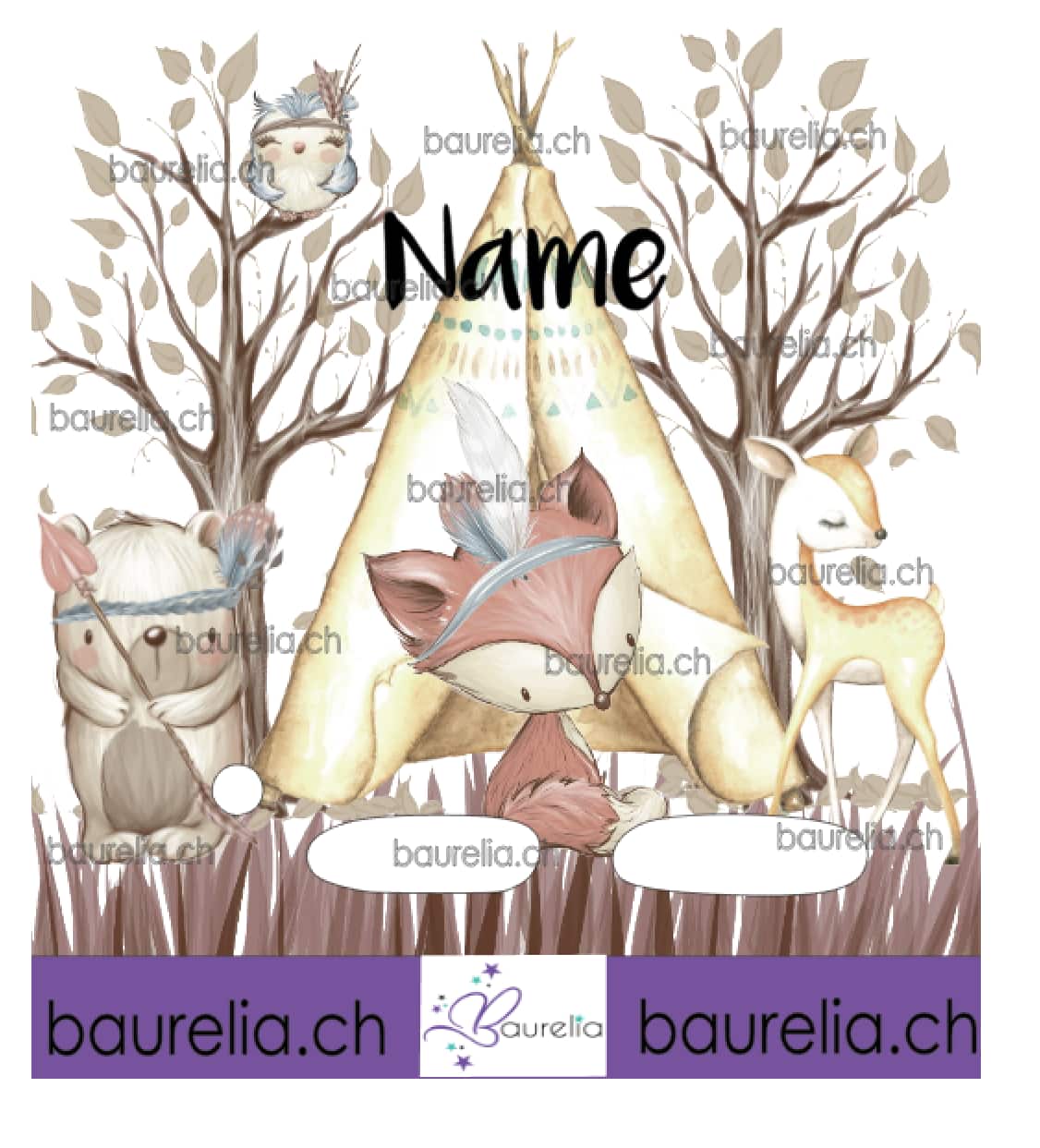 Schutzfolie Toniebox Waldtiere 2