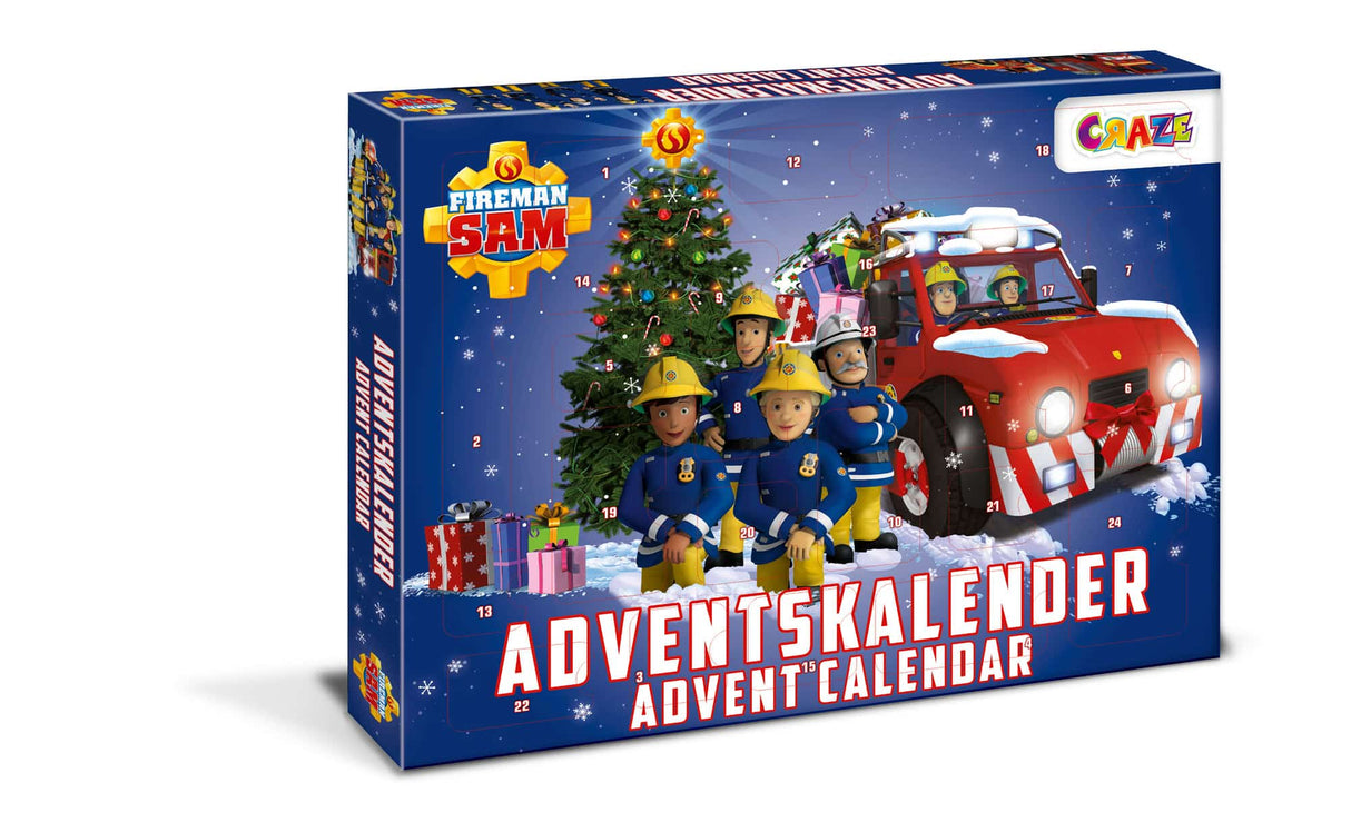 feuerwehrmann sam, adventskalender feuerwehrmann sam, adventskalender gefüllt, adventskalender craze, adventskalender gefüllt kinder, adventskalender kaufen schweiz, adventskalender kinder kaufen schweiz