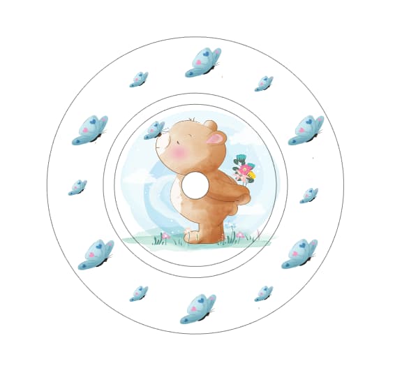 Schutzfolie Toniebox Ladestation Bär 1