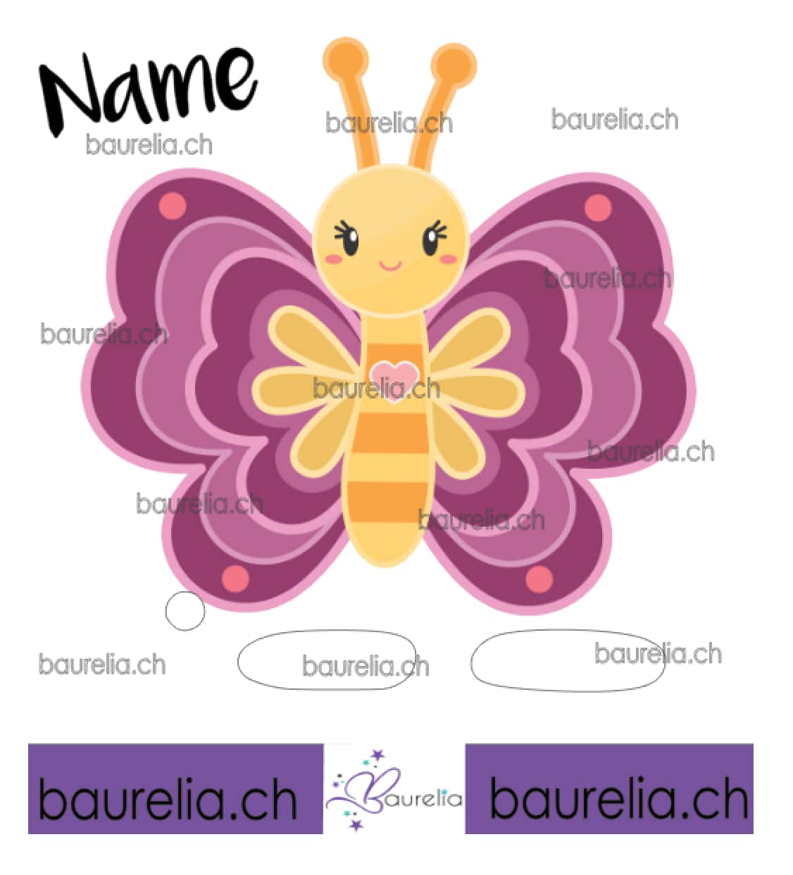 Schutzfolie Toniebox Schmetterling 20